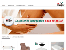 Tablet Screenshot of drhogar.com